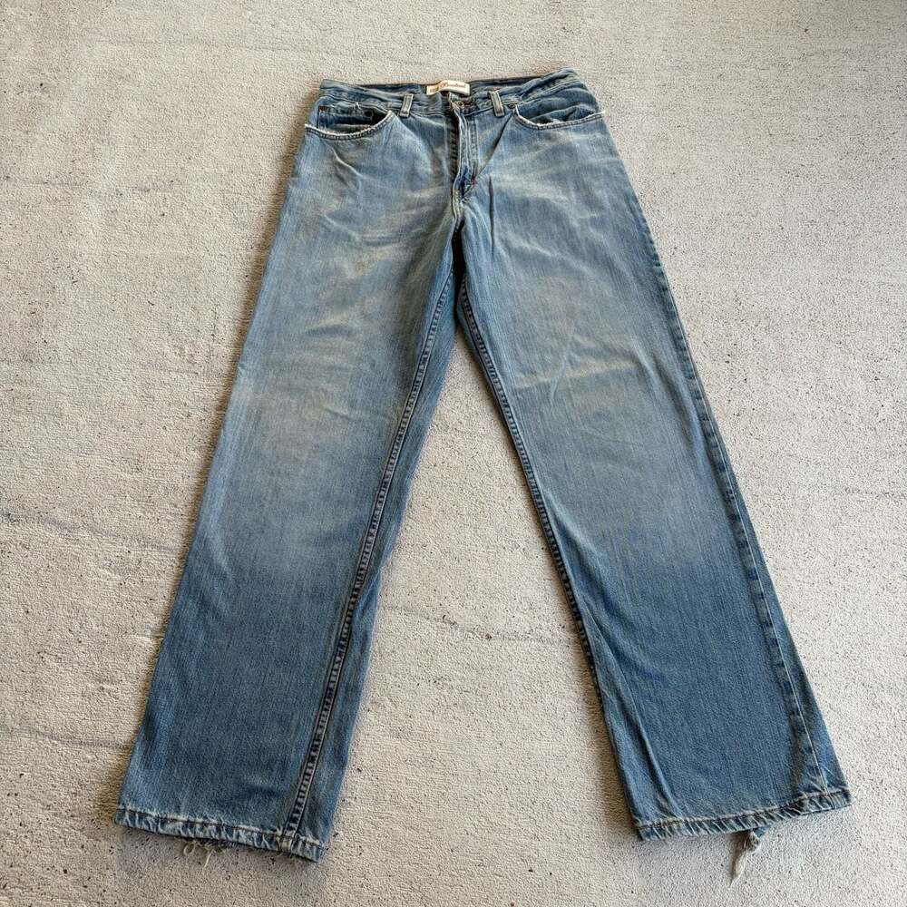 Crazy Vintage Faded Glory BootCut Jeans with Amazing Distressing 30x32